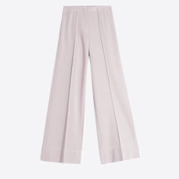 Vilagallo Trousers Beatriz Knit Perfect Fit In Pink