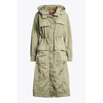 Shop Parajumpers Parachute Hooded Parka Sage In Neutrals