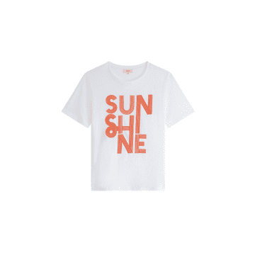 Shop Suncoo Medan 'sunshine' T-shirt In White From