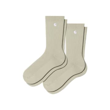 Shop Carhartt Calcetines Madison (pack De 2) In White