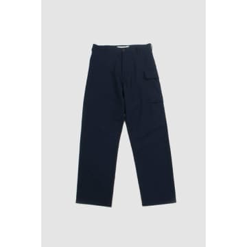 Shop Marni Tropical Wool Cargo Trousers Blublack