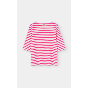 Loreak Mendian Bogak Short Sleeved T Shirt In Pink