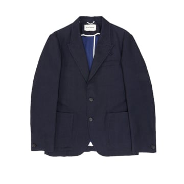 Shop Oliver Spencer Jacket In Blue