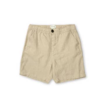 Shop Oliver Spencer Shorts In Neutrals
