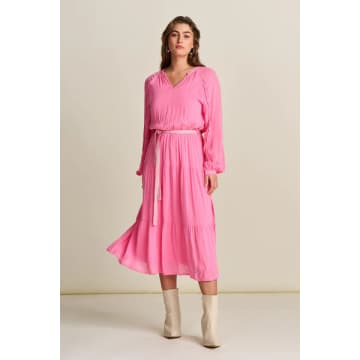 Shop Pom Amsterdam Dress Georgie Blooming Pink