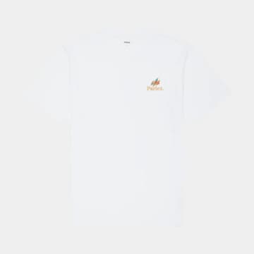 Shop Parlez Wanstead T-shirt In White