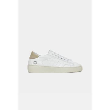 Shop Date Levante Calf Sneaker White/gray