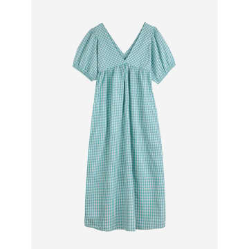 Shop Bobo Choses Vichy Cervical Picture Dress