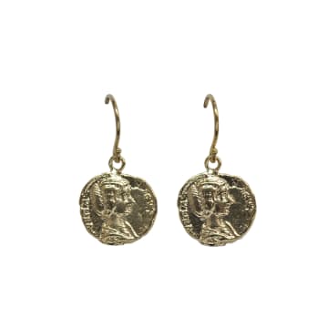 Shop Cook & Butler Roman Coin Earrings