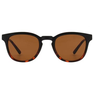 Shop A.kjaerbede Demi Tortoise Bate Sunglasses