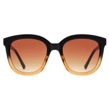 Shop A.kjaerbede Black/brown Transparent Billy Sunglasses