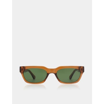 Shop A.kjaerbede Smoke Transparent Bror Sunglasses