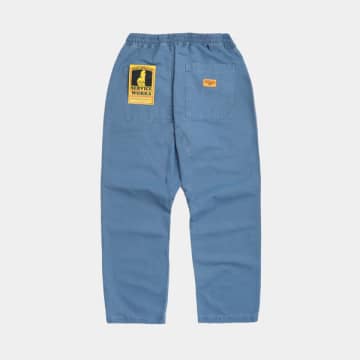 Shop Service Works Classic Canvas Chef Pants In Blue