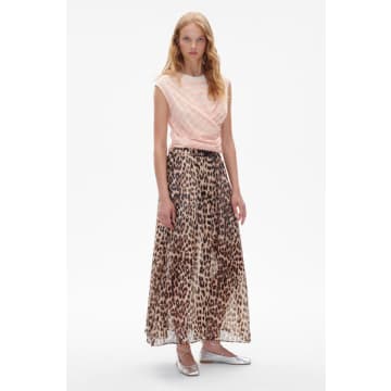 Shop Baum Und Pferdgarten Sadia Brown Baum Leopard Skirt