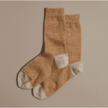 Rove Knitwear Fine Merino Wool Sock In Green