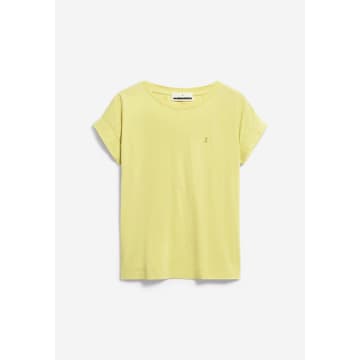 Armedangels Idaara Organic Cotton T-shirt | Yellow Light