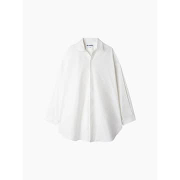 Shop Sunnei Mega Overshirt White