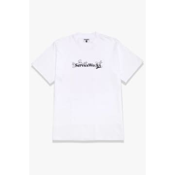 Shop Service Works T-shirt Chase White