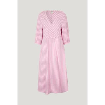 Shop Baum Und Pferdgarten Abba Pink Stripe Dress