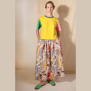 Shop Lf Markey Painted Paisley Isaac Skirt