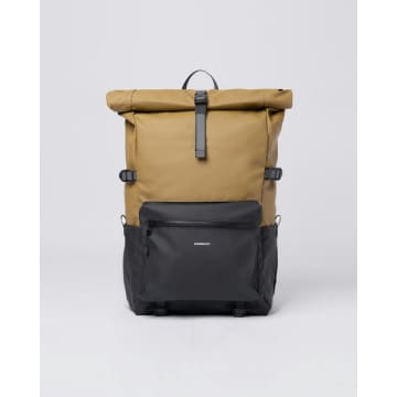 Shop Sandqvist Ruben Multi Marsh Yellow Backpack