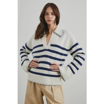 Shop Rails Athena Knitted Sweater In Blue