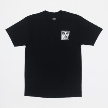 Shop Obey Eyes Icon 2 Classic T-shirt In Black