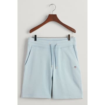 Shop Gant - Sweat Shorts In Dove Blue 2009027 474