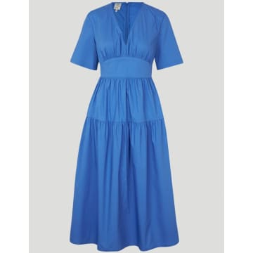 Shop Baum Und Pferdgarten Amparo Dress In Blue