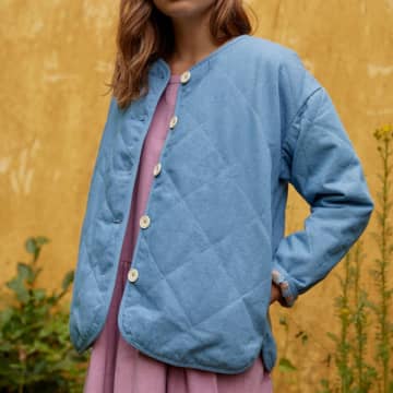 Shop Sideline Lola Jacket In Blue