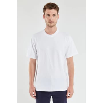 Shop Armor-lux 72000 Heritage T Shirt In White