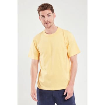 Shop Armor-lux 72000 Heritage T Shirt In Yellow