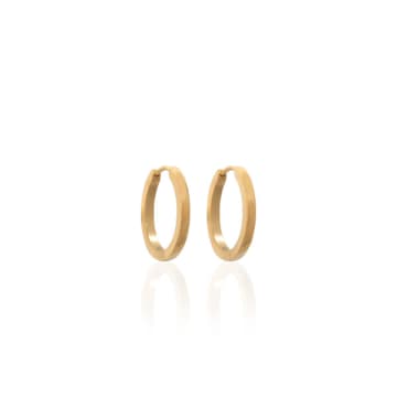 Shop Spoiled Life A Weathered Penny Lennox Hoops- Gold
