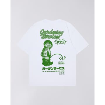 Shop Edwin Gardening Services T-shirt In White