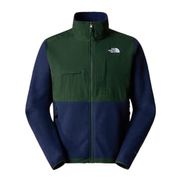 Shop The North Face Men's Denal Jackets Navy Summit/pine Needle In Blue