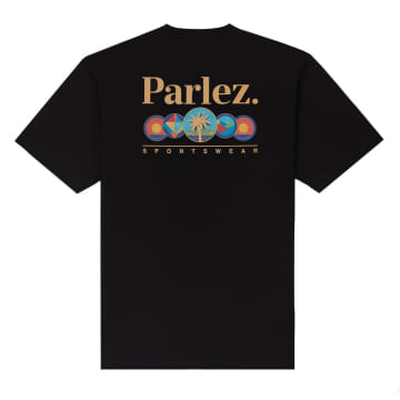Shop Parlez Reefer Short-sleeved T-shirt (black)