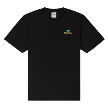 Shop Parlez Hunter Short-sleeved T-shirt (black)