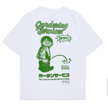 Shop Edwin Gardening Services Short-sleeved T-shirt (white)