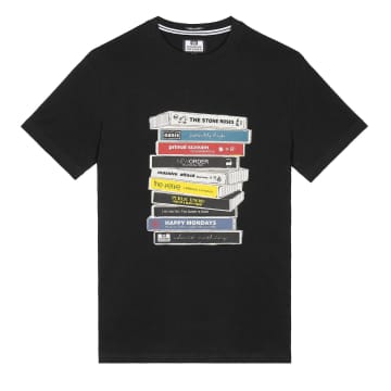 Shop Weekend Offender Cassettes Short-sleeved T-shirt (black)