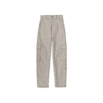Shop Yerse Stromboli Cargo Trousers In Stripes From