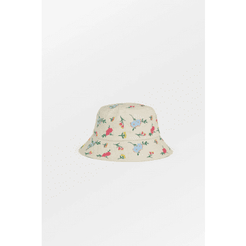 Shop Beck Sondergaard Amelia Birch White Bucket Hat