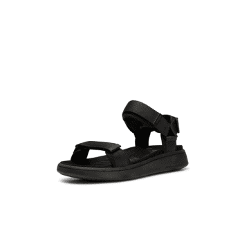 Shop Woden Black Line Sandals