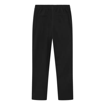 Les Deux Patrick Twill Trousers In Black