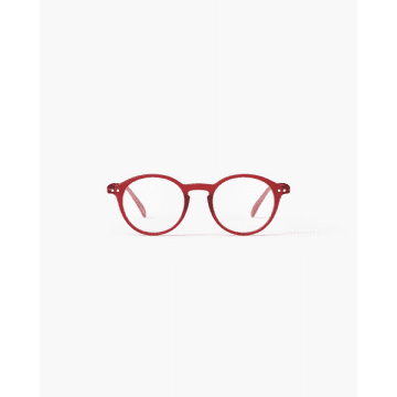 Shop Izipizi Shape D Red Reading Glasses