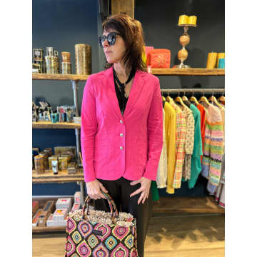 Shop Robell Emilia Jacket In Hot Pink
