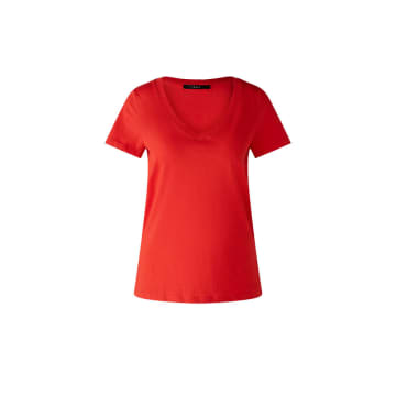Shop Ouí Carli T-shirt Aura Orange