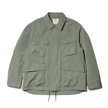Shop Snow Peak | Takibi Weather Cloth Jacket | Green