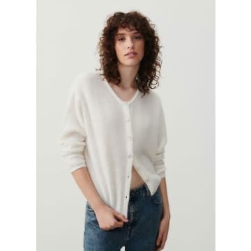 Shop American Vintage Vitow Cardigan In White