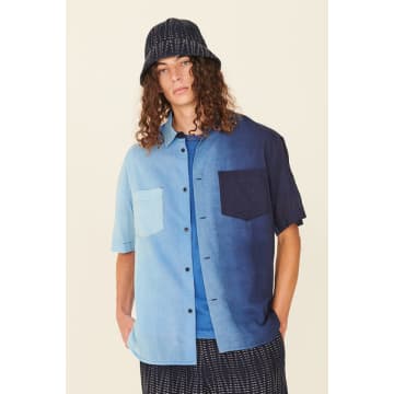 Shop Ymc You Must Create Mitchum Shirt In Blue