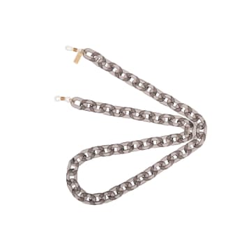 Shop Talis Chains Resin Sunglasses Chain In Grey